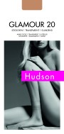 Gładkie, błyszczące skarpetki Glamour 20 firmy Hudson