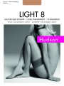 Gładkie pończochy samonośne idealne na lato Light 8 marki Hudson