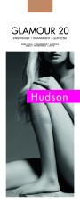Gładkie, błyszczące podkolanówki Glamour 20 firmy Hudson