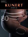 Kryjące rajstopy dla kobiet w ciąży Mommy 80 marki Kunert, czarne, rozm. XS