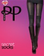 Rajstopy i zakolanówki w jednym Secret Socks marki Pretty Polly